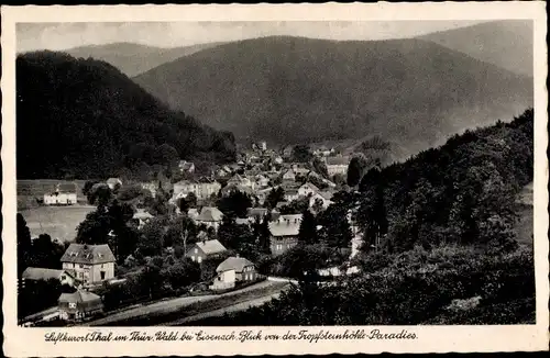 Ak Bad Thal Ruhla Thüringen, Blick von der Tropfsteinhöhle Paradies