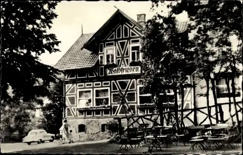 Ak Unkeroda Gerstungen Wartburgkreis, Waldfrieden