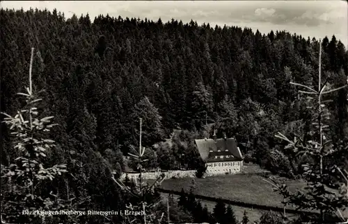 Ak Rittersgrün Breitenbrunn im Erzgebirge, Bezirksjugendherberge