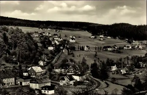 Ak Rittersgrün Breitenbrunn im Erzgebirge, Totalansicht