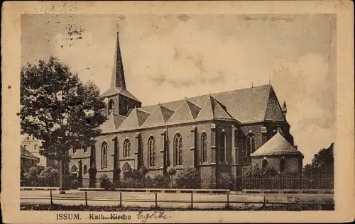 Ak Issum am Niederrhein, Kath. Kirche