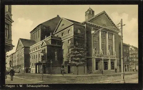 Ak Hagen in Westfalen, Schauspielhaus