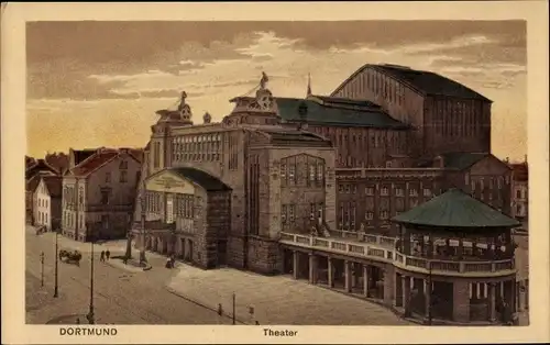 Ak Dortmund im Ruhrgebiet, Theater