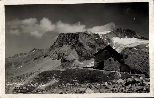 Ak Tux in Tirol, Spannagelhaus, Riffter