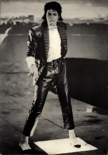 Ak Sänger Michael Jackson, Portrait