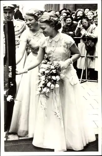 Ak Niederländisches Königshaus, Prinzessinnen Beatrix und Irene