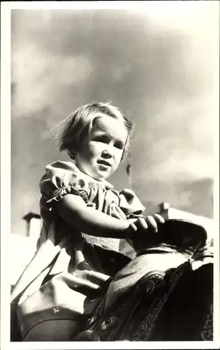 Ak Prinzessin Marijke, Portrait als Kind, Niederländisches Königshaus
