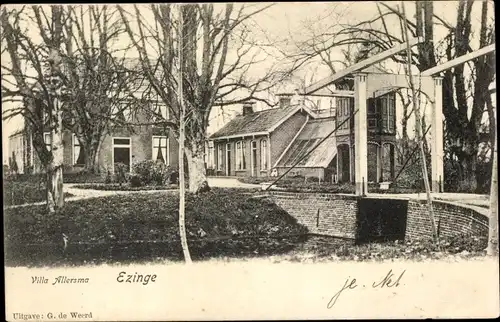 Ak Ezinge Groningen, Villa Allersma