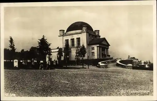 Ak Most Brüx Region Aussig, Krematorium