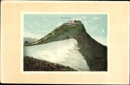 Ak Grindelwald Kanton Bern, Faulhorn