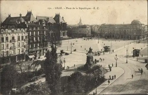 Ak Lille Nord, Place de la Republique