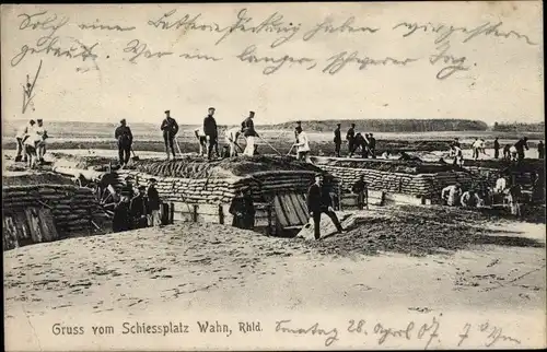 Ak Wahn Köln, Schiessplatz