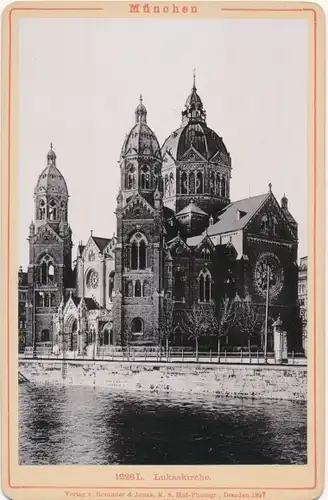 Kabinett Foto München Bayern, Lukaskirche