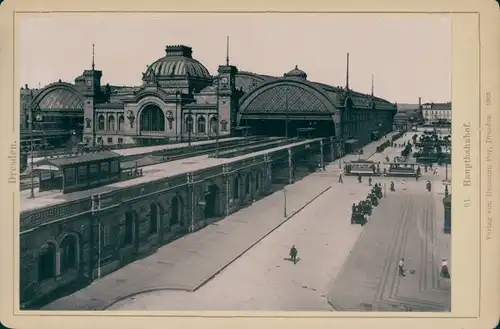 Foto Dresden Altstadt, Hauptbahnhof, Straßenseite