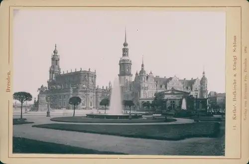 Foto Dresden Altstadt, Belvedere, Kath Hofkirche, Königl Schloss