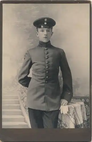 Kabinett Foto Porträt Deutscher Soldat, Kaiserreich