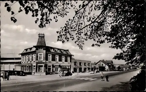 Ak Quickborn in Holstein, Blick in die Kieler Straße