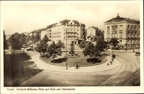 Ak Kassel in Hessen, Friedrich Wilhelms Platz mit Blick auf Ständeplatz