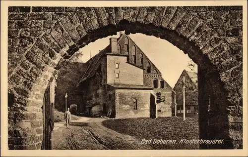 Ak Bad Doberan in Mecklenburg, Klosterbrauerei