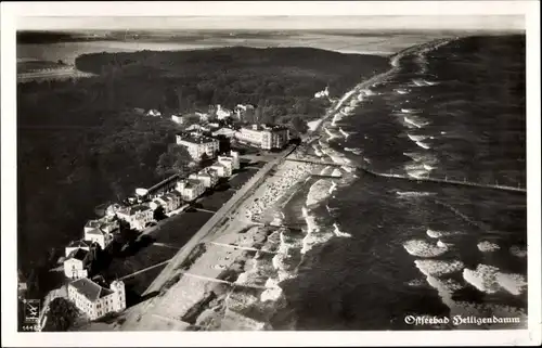 Ak Seebad Heiligendamm Bad Doberan, Fliegeraufnahme