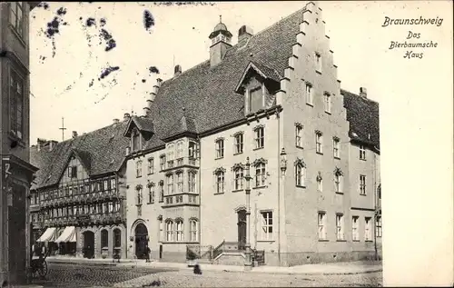 Ak Braunschweig in Niedersachsen, Das Bierbaumsche Haus
