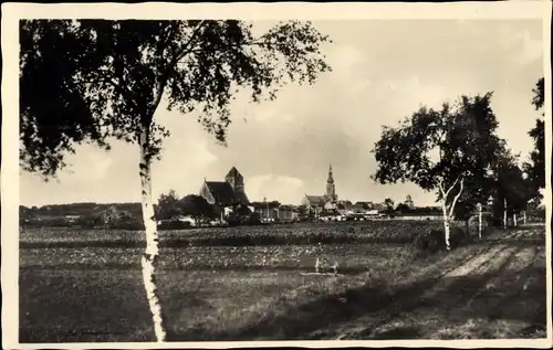 Ak Greifswald Mecklenburg Vorpommern, Gesamtansicht