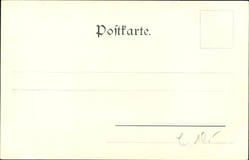 Ak Hamburg Mitte Altstadt, Zollkanal mit Jungfernbrücke