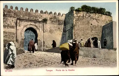 Ak Tanger Marokko, Porte de la Kasba