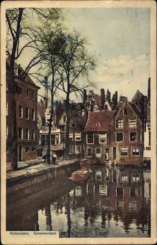 Ak Rotterdam Südholland Niederlande, Groenendaal