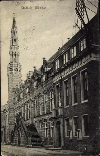 Ak Alkmaar Nordholland Niederlande, Stadhuis