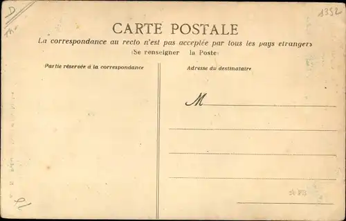 Ak Frankreich, La vie aux champs, la chanson du fouet