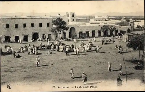 Ak Kairouan Tunesien, La Grande Place