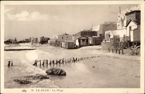 Ak Le Kram Tunesien, La Plage