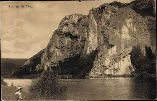 Ak Freyr Hastière Wallonien Namur, Rochers