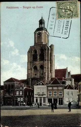 Ak Bergen op Zoom Nordbrabant Niederlande, Stadstoren