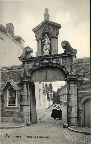 Ak Lier Lierre Flandern Antwerpen, Porte du Beguinage