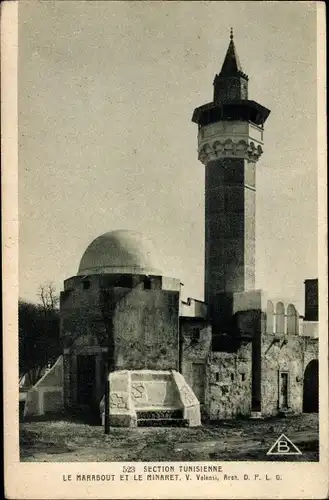 Ak Paris, Exposition Coloniale Internationale 1931, Section Tunisienne, Marabout