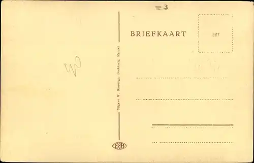 Ak Meppel Drenthe Niederlande, Stationsweg