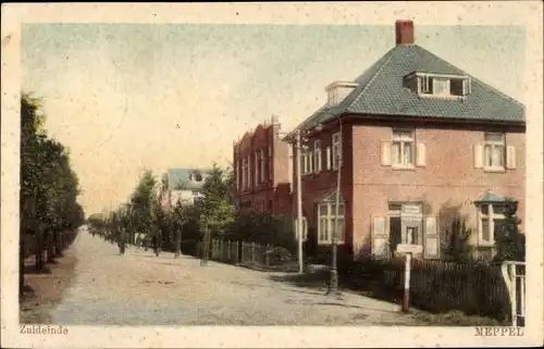 Ak Meppel Drenthe Niederlande, Zuideinde
