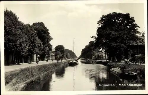 Ak Dedemsvaart Overijssel Niederlande, Moerheimstraat