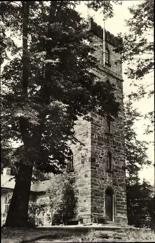 Ak Kamenz Sachsen, Lessingturm auf dem Hutberg