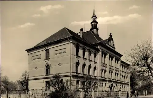 Ak Rochlitz an der Mulde, Landwirtschaftsschule