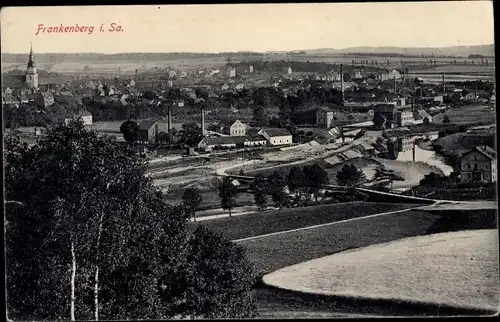 Ak Frankenberg an der Zschopau Sachsen, Panorama