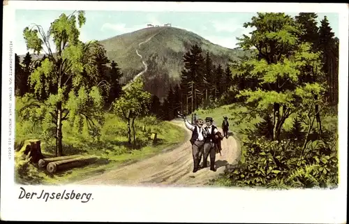 Ak Brotterode in Thüringen, Inselsberg