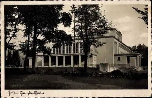 Ak Zittau in Sachsen, Grenzlandtheater
