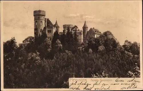 Ak Meiningen in Thüringen, Schloss Landsberg