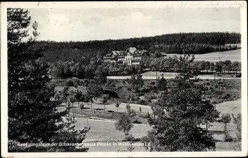 Ak Mühlhausen Bad Elster Vogtland, Genesungsheim der Ortskrankenkasse Plauen