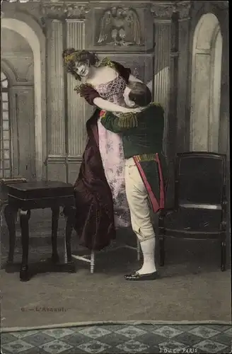 Ak Napoleon, L'Assaut, Schauspieler