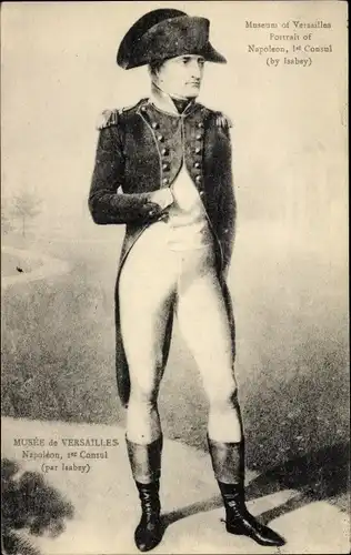 Künstler Ak Isabey, Napoleon 1er a la Malmaison, Napoleon Bonaparte, Portrait