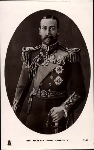 Ak King George V.,  HRH Prince George Frederick Ernest Albert of Wales, Portrait